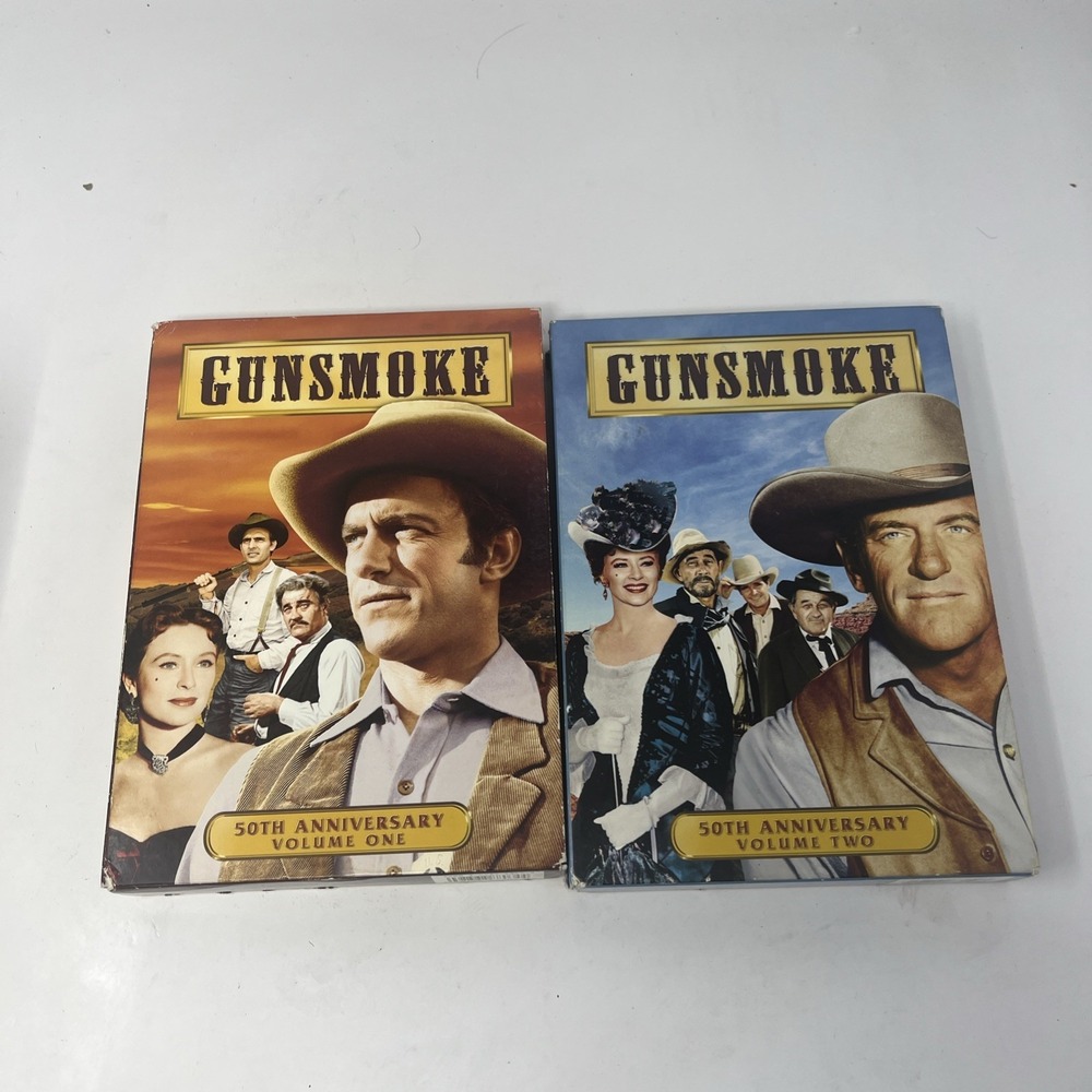 Gunsmoke - 50th Anniversary Collection Vol. 1 &‎ 2 (DVD, 6-Disc)